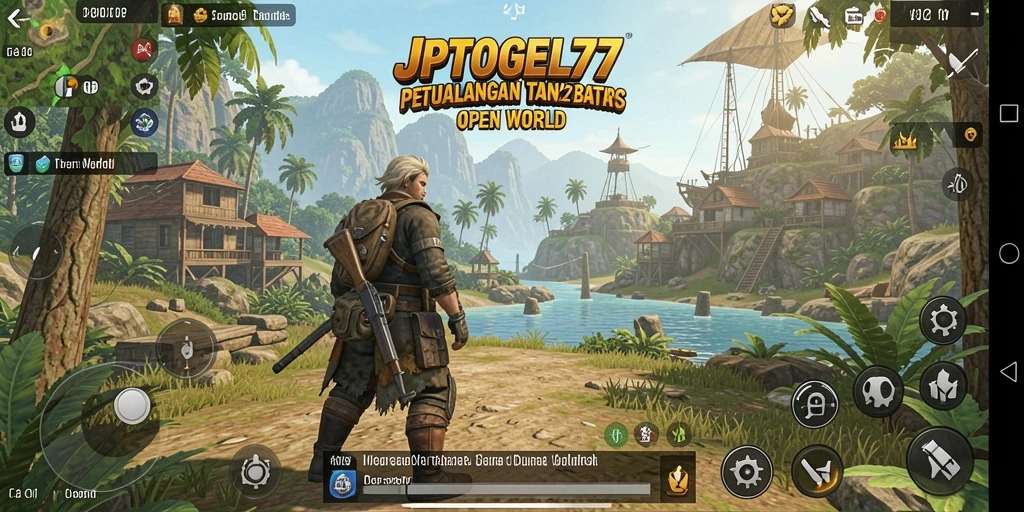 Tampilan antarmuka game Open World JPTOGEL77 yang menarik.