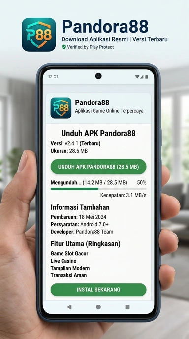 Panduan Unduh dan Instal APK Pandora88 untuk Android